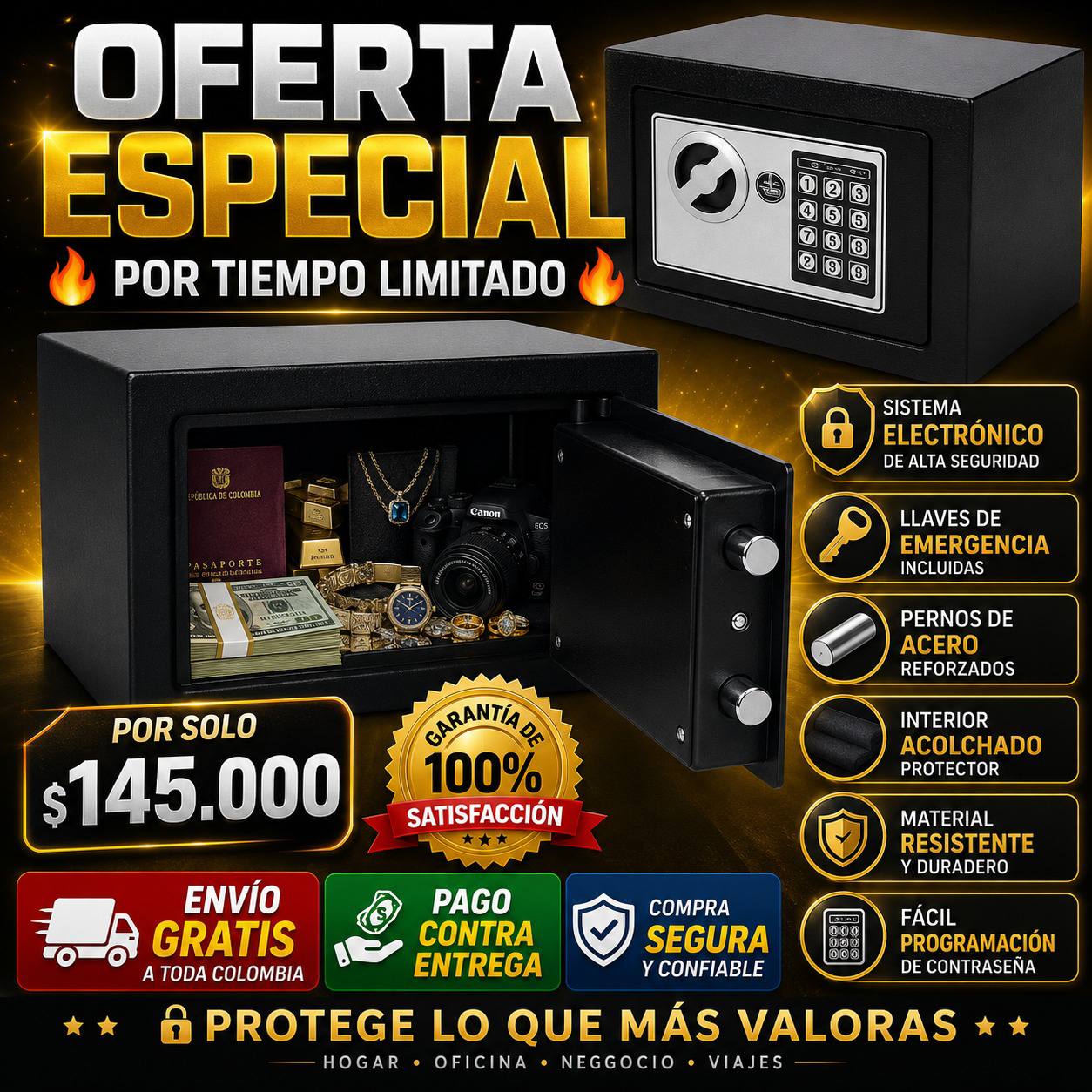Caja Fuerte de Alta Seguridad
